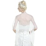 Aukmla Women's Bridal Wedding Lace Wraps and Shawls, Bolero for Women 70 15 Inches Aukmla Women's Bridal Wedding Lace Wraps and Shawls, Bolero for Women 70 15 Inches