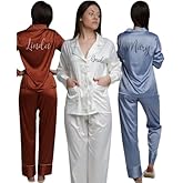 Custom Pajamas for Bridal Party, Bridesmaid Pajamas, Pajama for Women, Two piece PJ Sets, Soft Sleepwear Lingerie