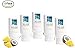 Aloe Cadabra Flavored Personal Lubricant and Vaginal Moisturizer, Organic Edible Aloe Lube for Men, Women and Couples, Non-Staining, pH Balanced, Toy Compatible (Pina Colada, 2.5 Ounces, 5 Pack)