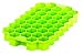 Silicone Ice Cube Tray Deeer - 37 pcs Cute Hex Shape Ice Brick Maker (Green)