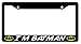 I Am Batman High Quality Black Plastic License Plate Frame #1 55