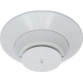 Fire-Lite H365 Intelligent Fixed Addressable Heat Detector, White, 2-Wire SLC Loop Connection, Built-in Tamper-Resistant Feature, Designed for Direct-Surface or &amp; Junction Box Mounting