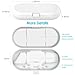 Anplus AirFloss Travel Case, Water Flosser Storage Carrying Case for Philips AirFloss HX8211/03, HX8332/30, HX8332/12 Rechargeable Electric Flosser (White)