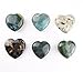 Fancy Agate Carved Heart Stone