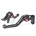 GZYF Short Brake Clutch Levers Pair for Yamaha 2002-2003 R1 / 1999-2004 R6 / 2001-2005 FZ1 for Fazer