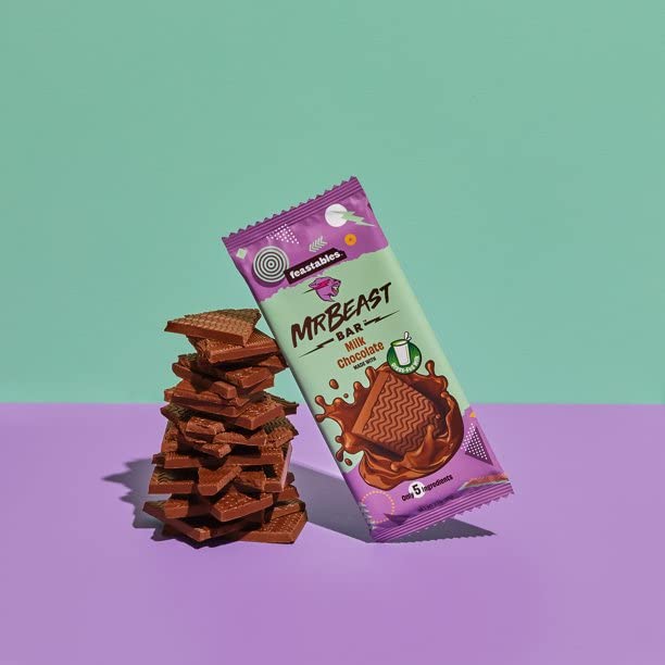 Feastables MrBeast Chocolate Bars Made With Organic Ingredients