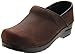 Sanita Women's Professional Oil Closed Leather Clog