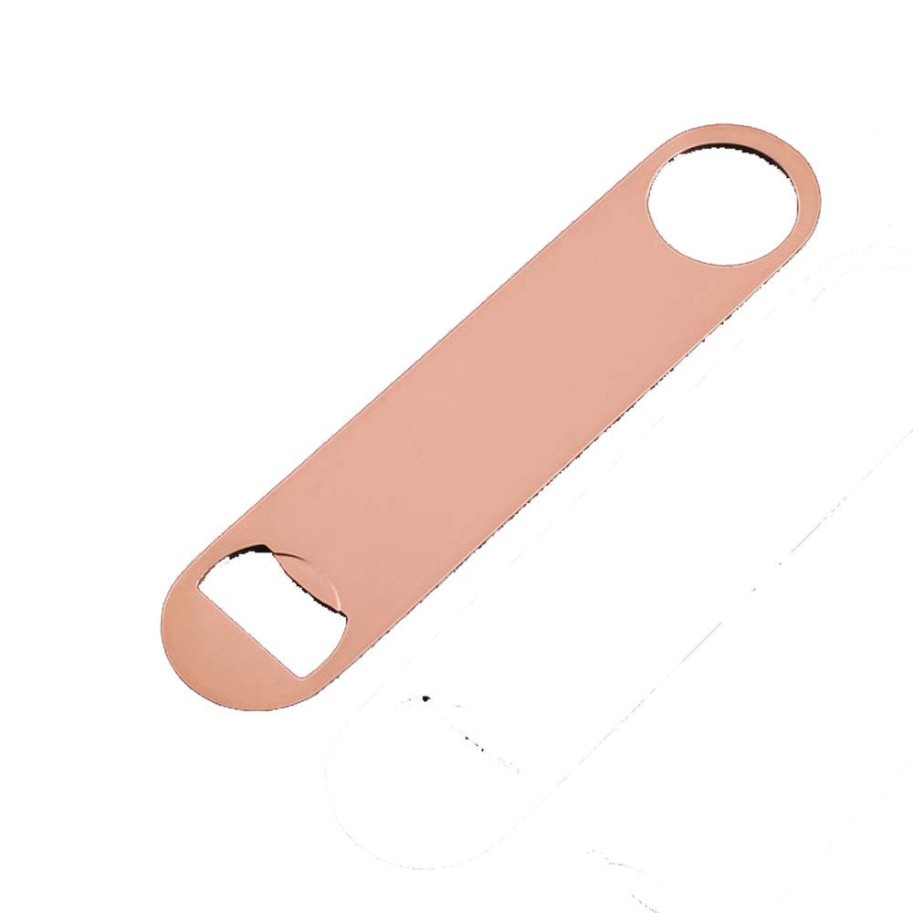 Bottle Openers Copper Bar Accessories Stainless Steel Beer Bottle Metal Reusable 7 inch Big Opener by Barsrow
