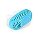 Stop Anti Snoring Devices, Snore Reduction Stopper Vents Maximize Airflow Airing Micro CPAP for Sleep Breath Aid, Silicone Relieve Nasal Congestion Nose Effective Ventilation by BOYON (blue)