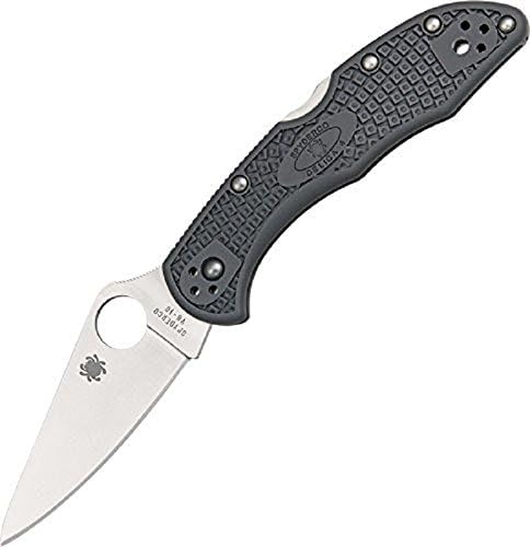 spys Hunting Knife Fishing Knife Sporting Knife Delica 4 Knife, Gray