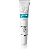 MD Complete Total Eye Treatment | Anti-Aging Hydrating Skin Renewal Eye Treatment | with Peptides, Vitamins C & E and Hyaluronic Acid for Wrinkles, Fine Lines and Crows Feet 0.5 fl oz