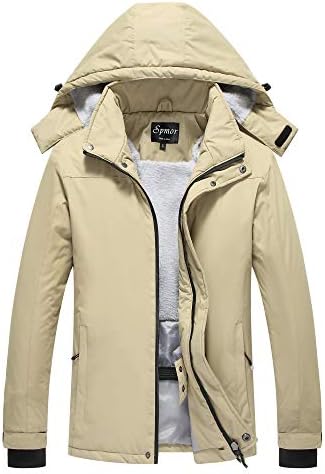 Women's Waterproof Ski Jacket Mountain Rain Winter Coat Windproof Skin Hooded Jacket