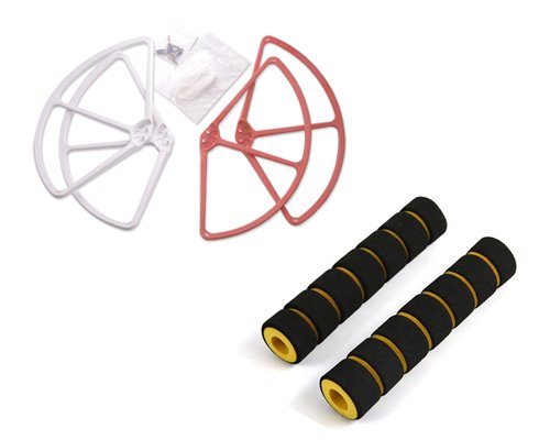DJI Phantom 1 Phantom FC40 Phantom 2 Phantom 2 Vision Phantom 2 Vision+ Quadcopter Protective Bundle Set Landing Gear High-quality Professional Foam Protector 2Pcs and 9