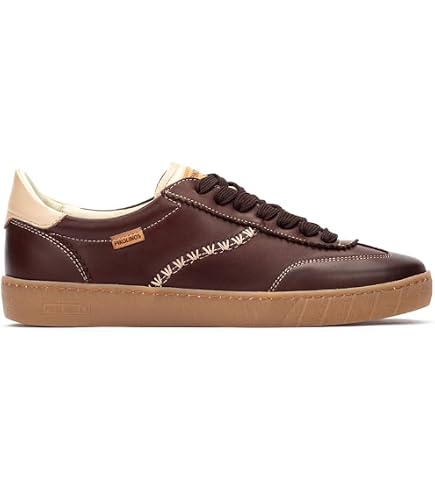 Amazon.com | PIKOLINOS Sneakers Leather Soller for Woman Blue