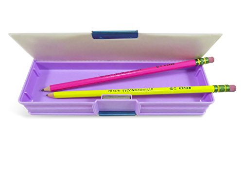 Kawaii Hedgehog Double-Sided Soft Pen Pencil Case with Page Markers Stickers (90) and 3 Japanese Mini Puzzle Erasers (Perfect 5 Piece Set for Kids)