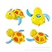 MagicW Swimming Turtle Swimming Tub Pool Toy Small Animal Wind Up Turtle Bath Toys Waterproof Funny Bathroom Bathing Toys Bathtub for Kids Random Color by MagicW