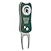 Team Golf NCAA Michigan State Spartans Switchblade Divot Tool with Double-Sided Magnetic Ball Marker, Features Patented Single Prong Design, Causes Less Damage to Greens, Switchblade Mechanism