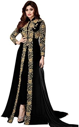 RK International Women Multi gown salwar suit type lehenga choli(Salwar suit_Free_Size)