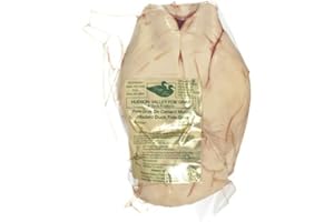 HUDSON VALLEY Whole Lobe of Duck Foie Gras, Grade A - Flash-Frozen - 1.8 lbs (avg weight)