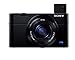 Sony RX100 IV 20.1 MP Premium Compact Digital Camera w/ 1-inch Sensor, 4K Movies and 40x Super Slow Motion HD DSCRX100M4/B Black