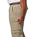 Columbia Men's Silver Ridge Convertible Pant, Breathable, UPF 50 Sun Protection, Tusk, 30x30