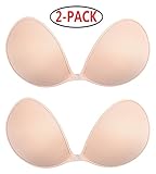 Self Adhesive Bra,Sticky Lite Silicone Invisible Push Up Bra Push Up with buckle