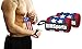 Wrist Straps - Weight Lifting Straps Powerlifters, Bodybuilders, Gym - American Flag Wrist Wraps - Premium Wrist Wraps Boxing - Recommended Wrist Straps Men & Women (American Flag, 18 Inches)