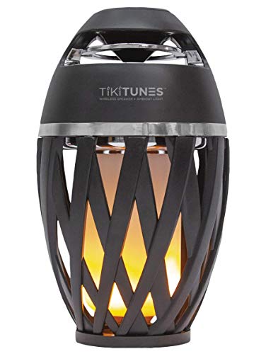 TikiTunes Portable Bluetooth Outdoor Speaker, LED Atmospheric Lighting Effect, 5-Watt Wireless USB Speaker iPhone/iPad/Android