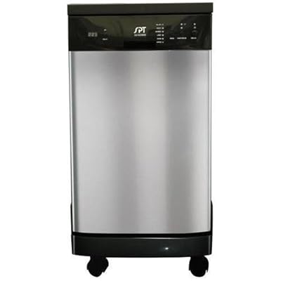Energy Star 18" Portable Stainless Steel Dishwasher