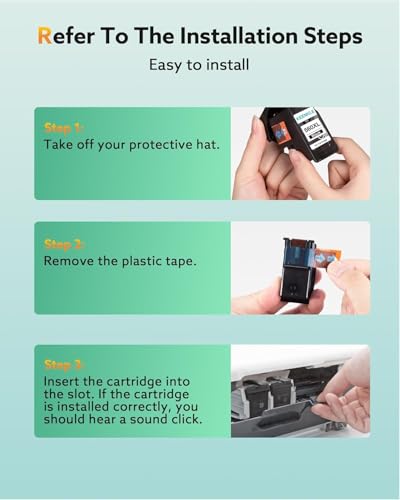 560 561 Printer Cartridges PG-560XL CL-561XL Replacement for Canon 560 561 Cartridges XL for Canon TS5350i Cartridges Pixma TS5351i TS5350a TS7450A TS7451A TS7450i TS5350 TS7450 TS7451 i TS535 1 (2 Pack)