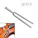 QIYUN Tuning Fork, A440Hz Tuning Fork - Standard A 440 Hz Violin Guitar Tuner Instrument with Soft Shell Case and Cleaning Cloth