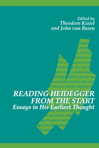 Reading Heidegger from the Start: Essays in His Earliest Thought (SUNY series in Contemporary Continental Philosophy)