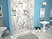 Tile Redi 3460C-PVC Shower Pan with Center Drain- Single Curb Shower Base, 2