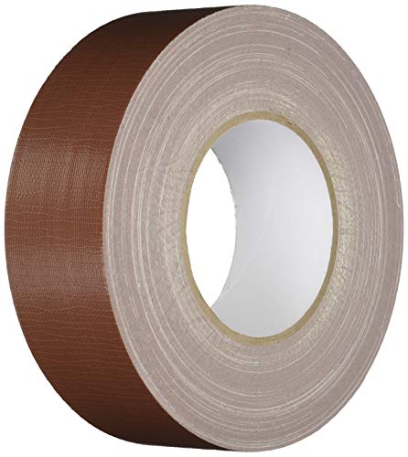 T.R.U. CDT-36 Industrial Grade Duct Tape. Waterproof and UV Resistant. Multiple Colors Available. (Dark Brown, 2 in.)