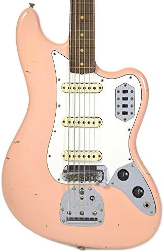 Fender Custom Shop 60's Bass VI Journeyman Relic Shell Pink w/Hardshell Case