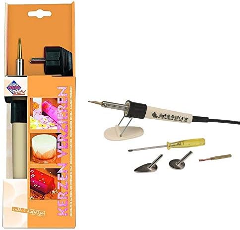Candle, 230 Volt, Carving, Engraving, Writing Kit with 4 Tips