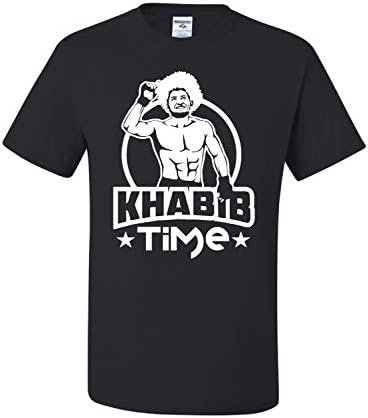 Khabib Time Unisex T-Shirt M Black/White