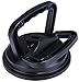 Geli Black Aluminum Suction Cup Duty Glass Lifting Tool 170 Lbs for Glass/Window/Mirror