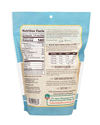 Organic Quick Cooking Steel Cut Oats - Image 3