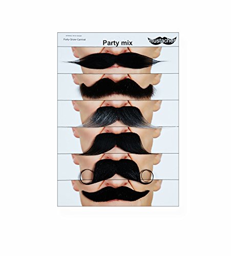 Mustaches for every occasion 6 party mix