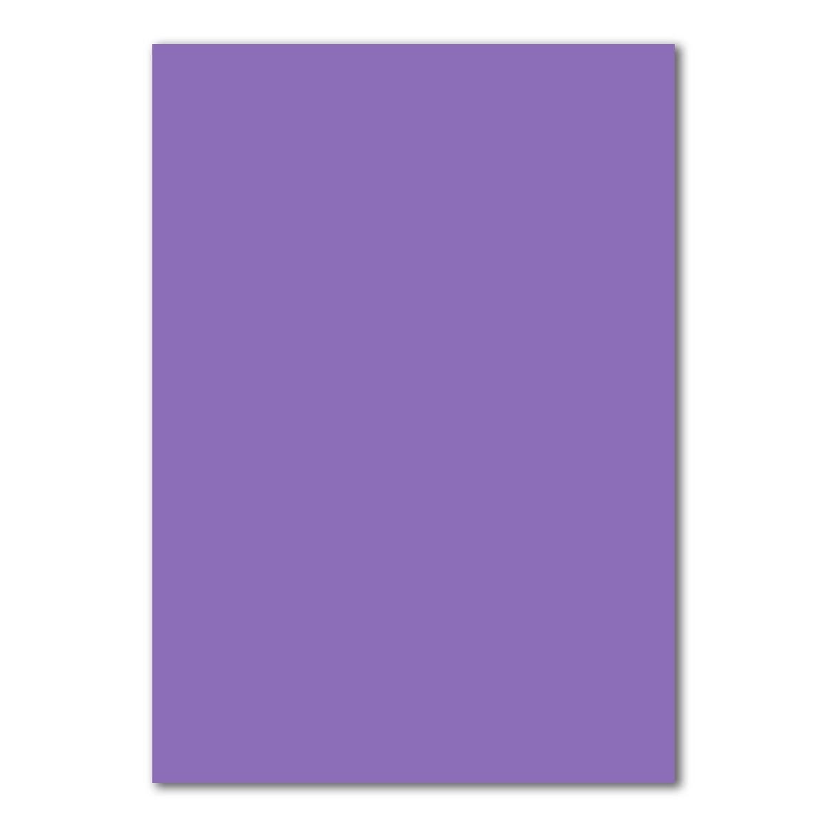 Neuser A4 paper sheet Plano sheet 160 g/m² FarbenFroh Gesamtparent 50 Blatt 20-Violett