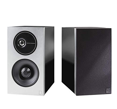 Definitive Technology D11 Demand Series Bookshelf Speakers for Hi-End Stereo Systems | New and Unique Tweeter Design | Acoustically Transparent Magnetic | Pair, Premium Piano Black