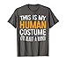 This Is My Human Costume I'm Really A Rhino T-Shirt