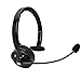 Wireless Bluetooth Headset Voice Cancelling Handsfree Truck Diver Headset With Boom Microphone, Over the Head Headphone for Cell Phones,PS3,Tablet PC