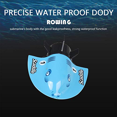LUERME Mini RC Submarine Remote Control Boat Toys Electric Submarine for Kids Gift High Speed Infrared Rays