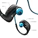 Bluetooth Headphones, Liger XS900 Wireless Bluetooth 4.0 Headphones with Noise Cancelling and Mic - Great for Sports, Running, Gym, Exercise -Wireless Bluetooth Earbuds Headset Earphones - Blue