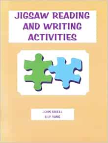 Jigsaw writing template image