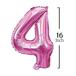 GOER 2024 Foil Number Balloons for 2024 New Year