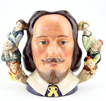 Shakespeare D6933 (Double Handle) - Large - Royal Doulton Character Jug 7.in Limited Edition