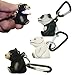 Big Discoveries WildLight Animal Carabiner Flashlight - Fun Mini Keychain Flash Lights for Kids, Nurses, Camping